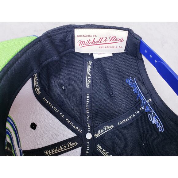 NWT MITCHELL & NESS Atlanta Hawks Reload 2.0 Snapback HWC Cap OSFM *Minor Flaw* - Picture 3 of 12